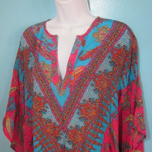 TOLANI Silk Kimono Size M - Picture 4 of 12